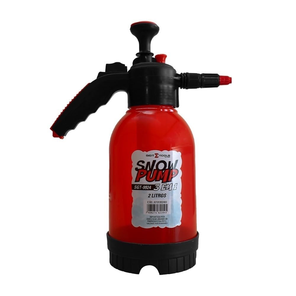 Snow Foam Pump 3 em 1 Manual: Limpeza Profissional e Espuma Poderosa para seu Carro