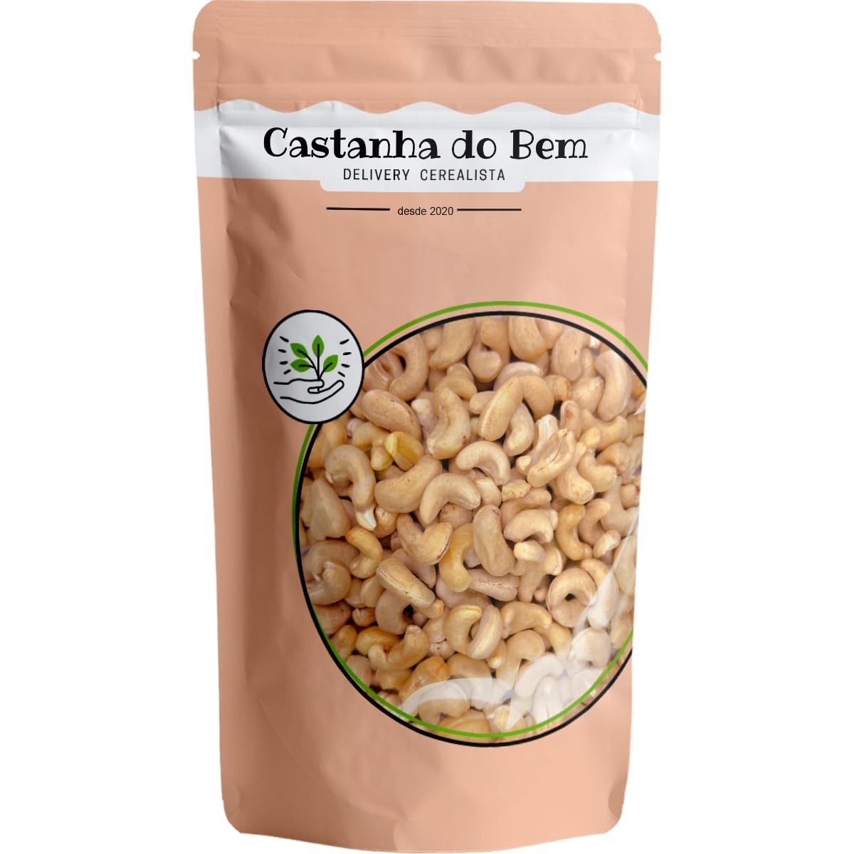 Castanha de Caju Crua 1kg - Castanha do Bem: Sabor Puro e Nutrição Essencial