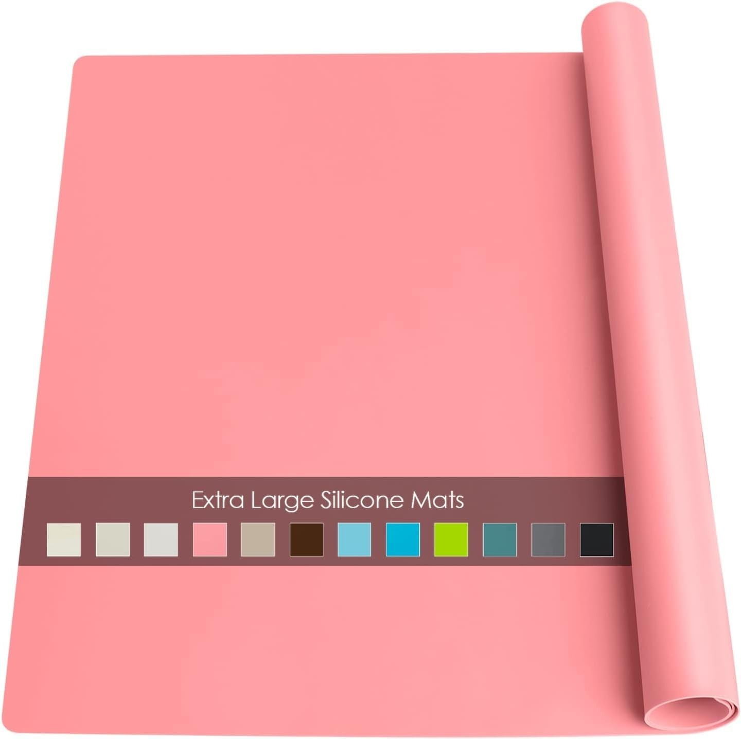 Tapete de Silicone Extra Grande para Cozinha - Antiderrapante, Resistente ao Calor e Multifuncional