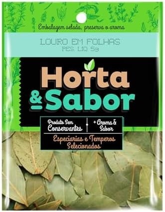 Louro Folhas Horta e Sabor 5g