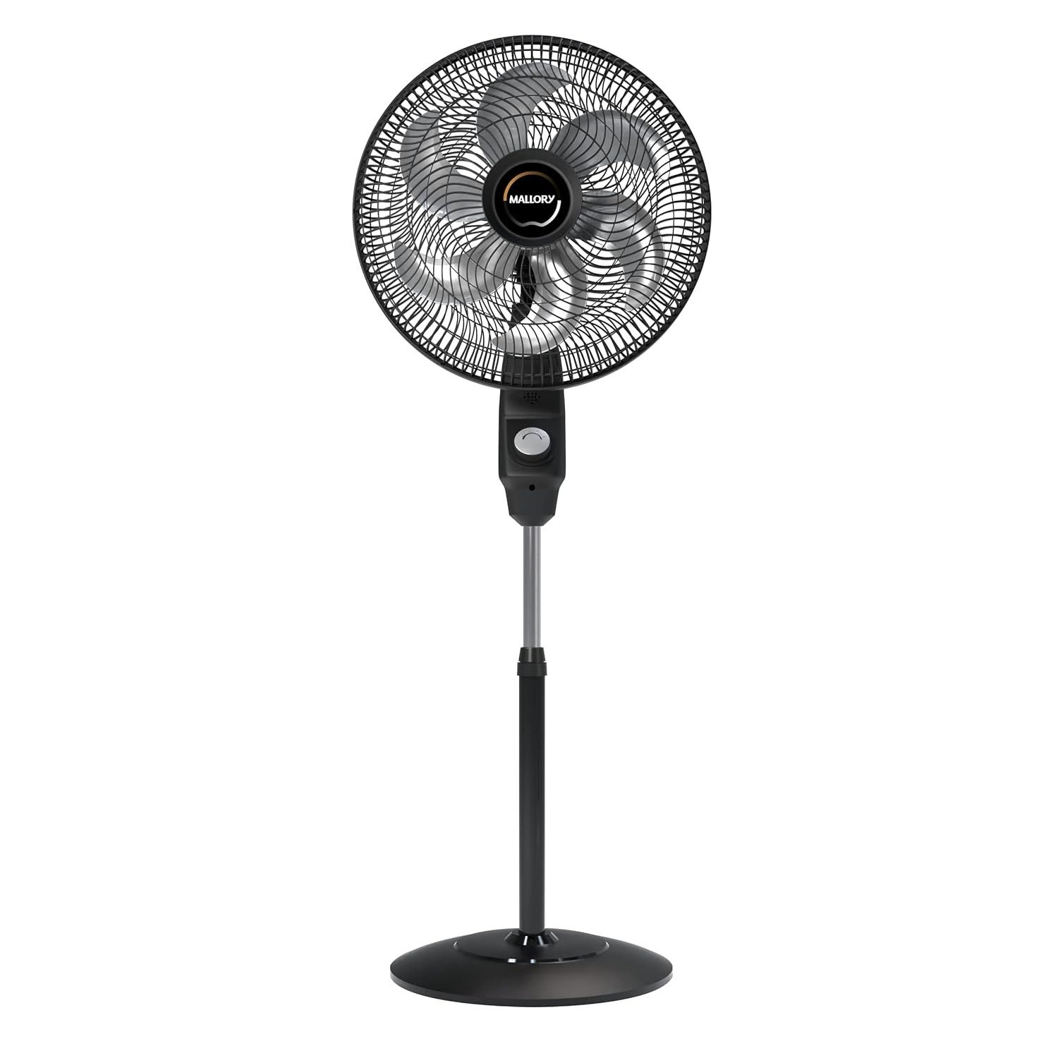 Ventilador de Coluna Mallory Éolo 40cm 126W - Silencioso com 6 Pás e Grade TS