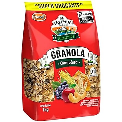 Granola BIOSOFT 1kg: Energia e Sabor Natural