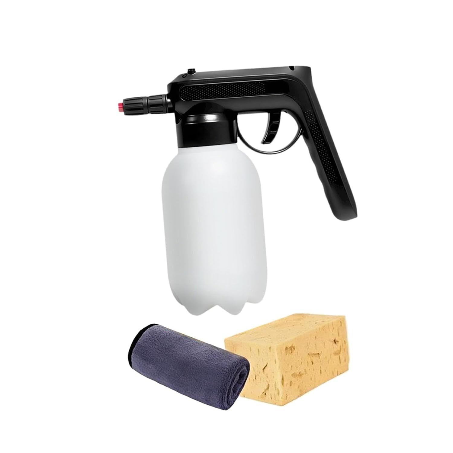 Pulverizador de Espuma Elétrico JicSuXi 1.5L: Limpeza Profunda e Prática para Carros e Casa
