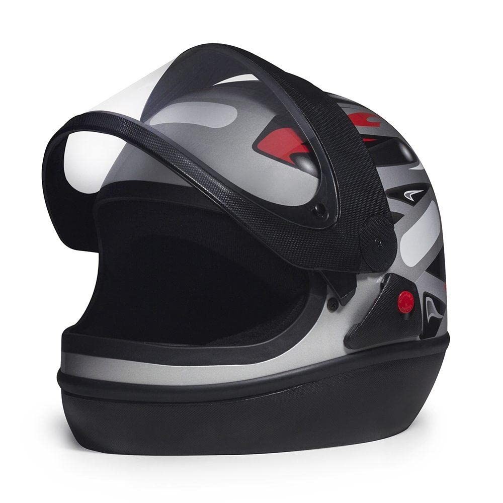 Capacete San Marino Prata 58 Taurus - Segurança e Estilo para Motociclistas