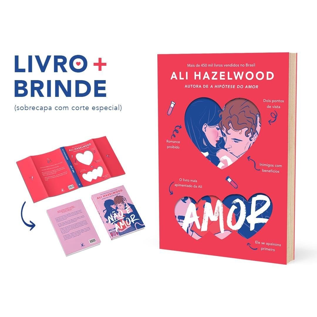 Não é Amor + Sobrecapa Exclusiva: Romance Proibido e Ciência na Kline