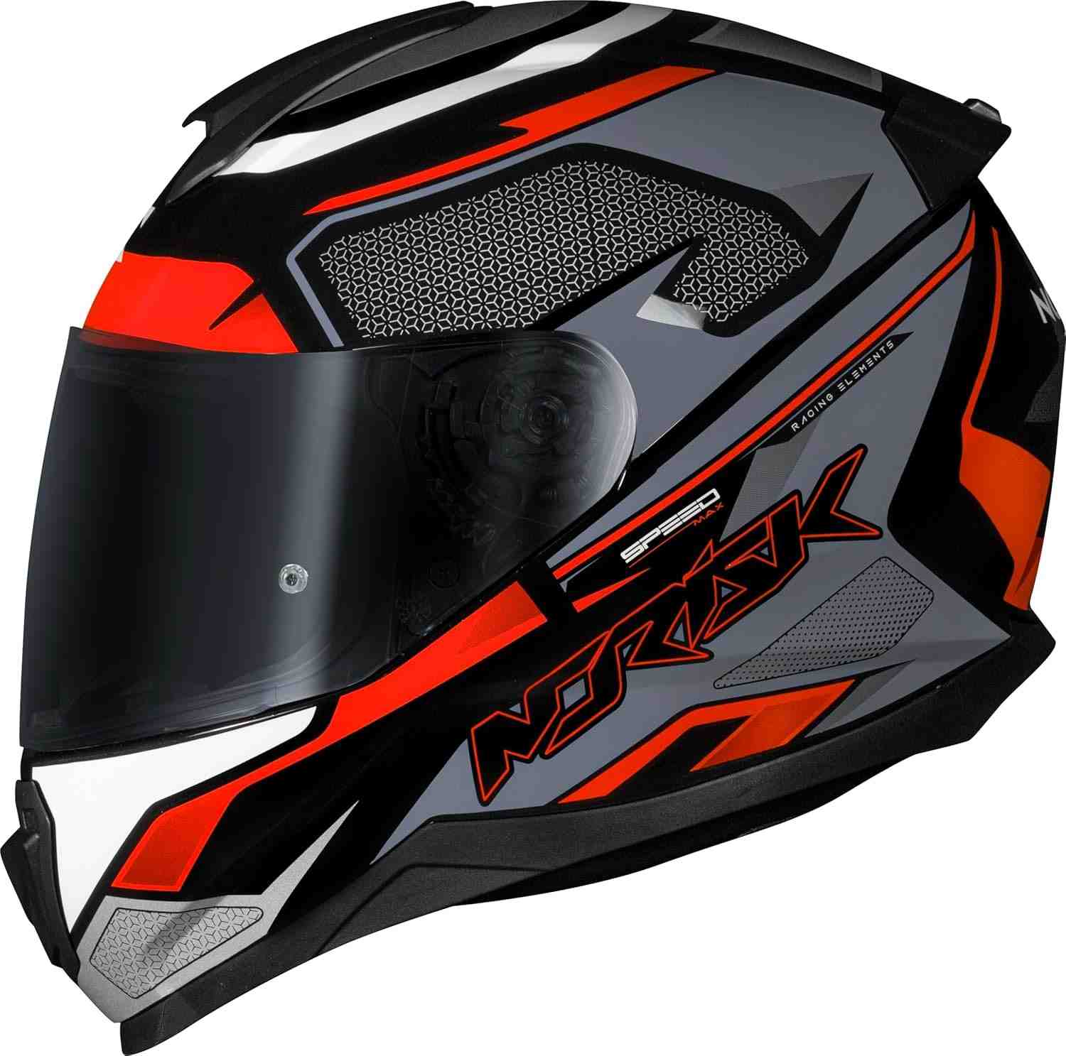 Capacete Masculino Norisk Razor Speedmax Preto e Cinza: Segurança e Estilo para Sua Pilotagem