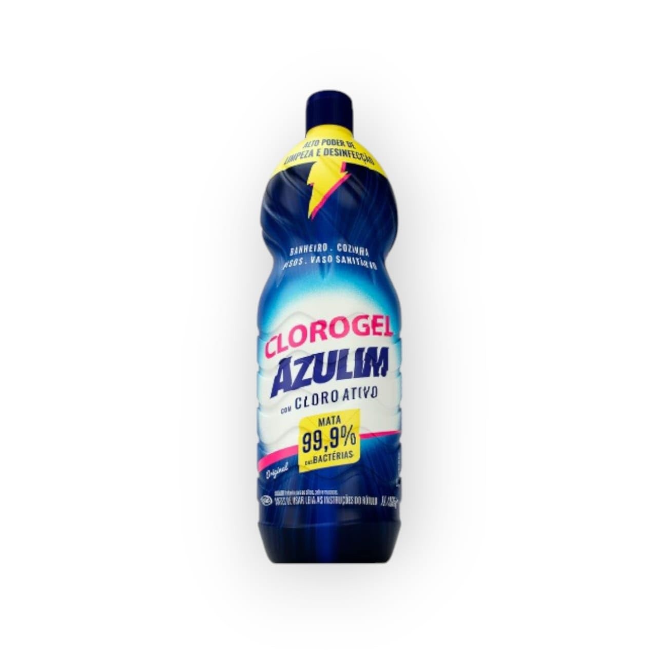 Cloro Gel Azulim 1L: Limpeza Profunda e Brilho Impecável para Sua Casa