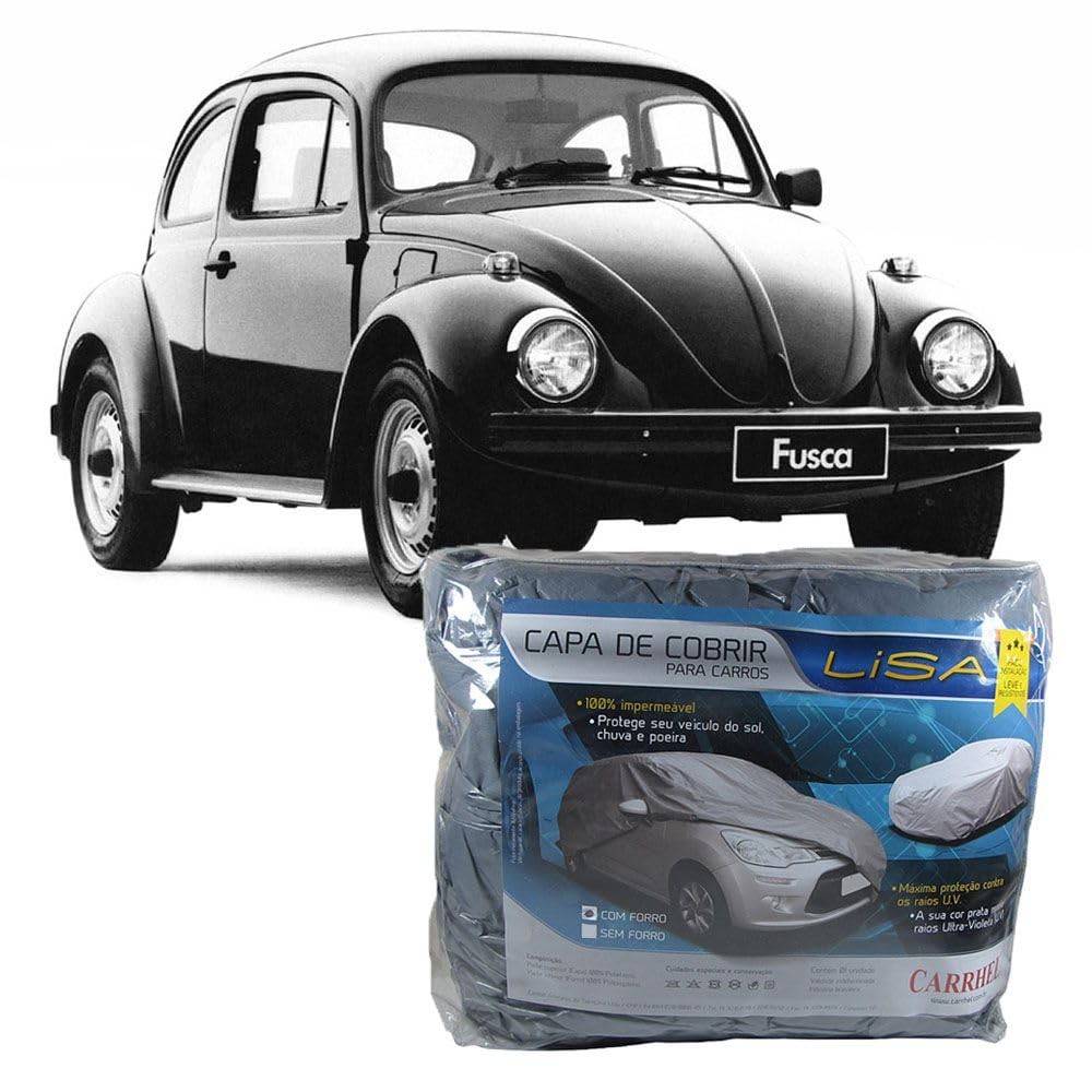 Capa Protetora Premium para VW Fusca: Forrada, Impermeável e Elegante (P295)
