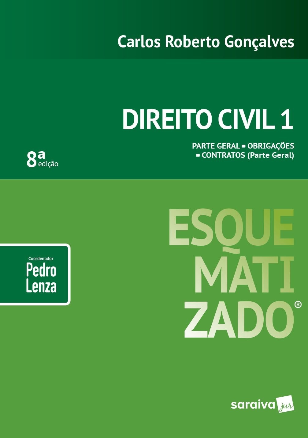 Direito Civil Esquematizado: Parte Geral, Obrigações e Contratos - Volume 1 para Concursos e Graduação