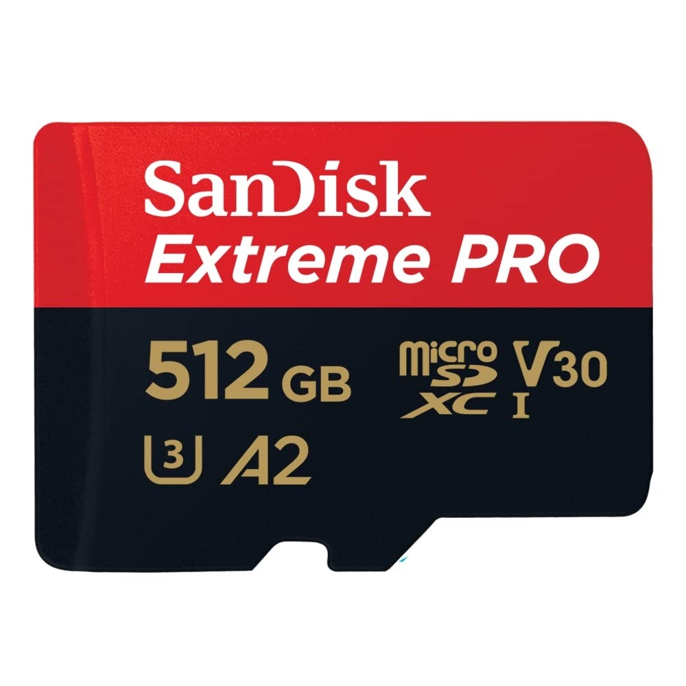 SanDisk Extreme PRO 512GB microSD: Velocidade e Confiança para Seus Projetos