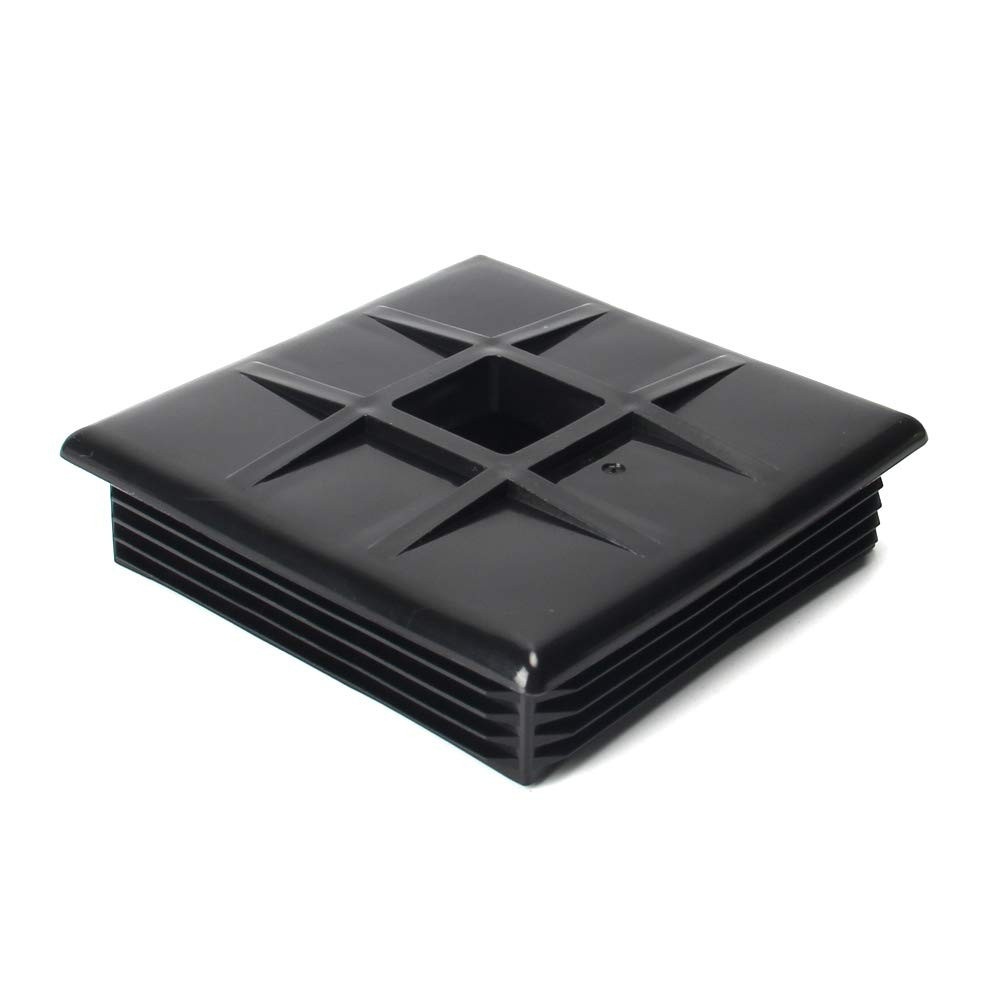 Tampa Ventilada Quadrada 10cm para Para-choques de Trailer - Segurança e Ventilação Essencial