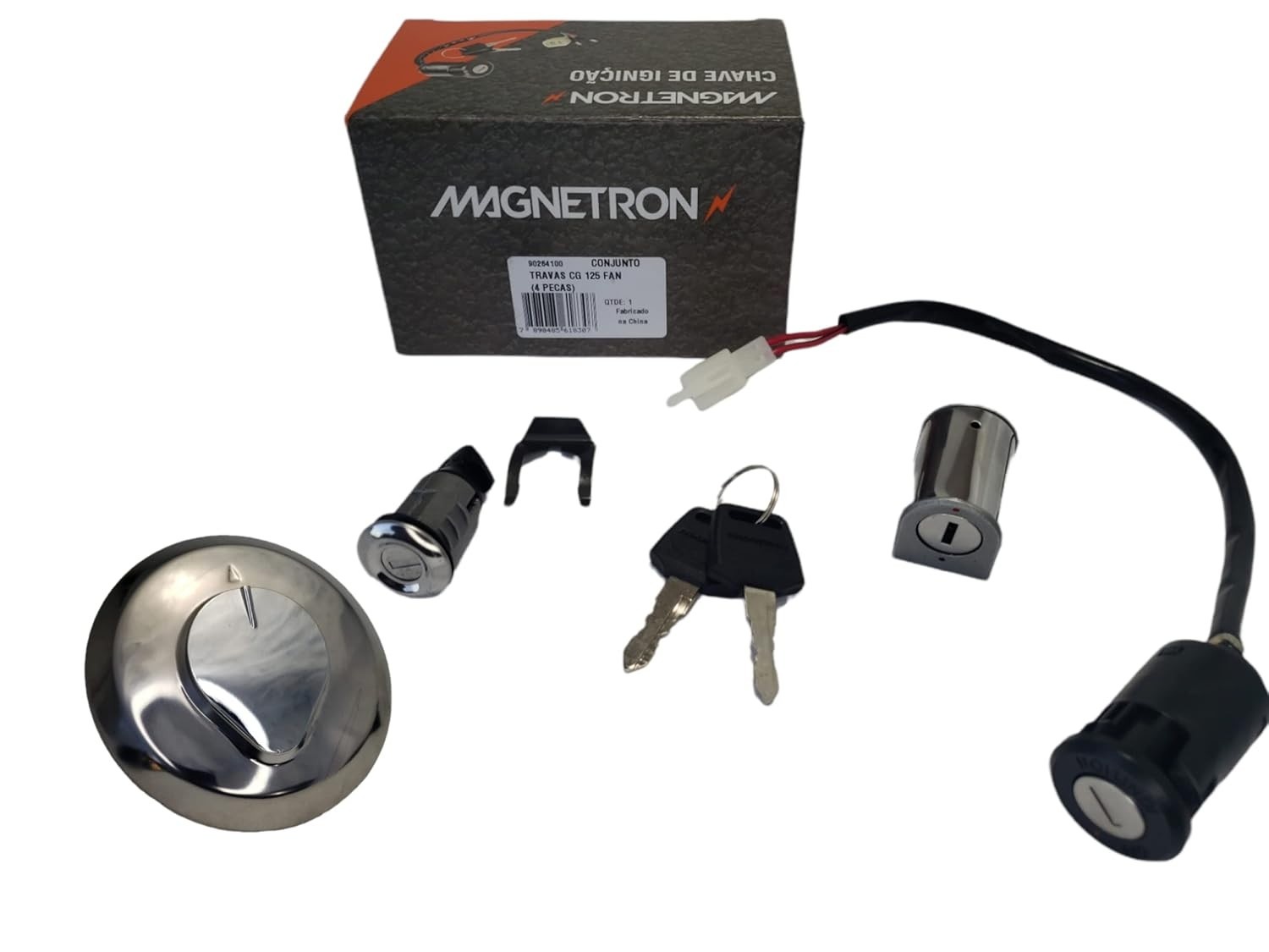 Kit Completo Travas Magnetron para Honda CG 125 Fan 2005-2008: Segurança e Qualidade Garantida