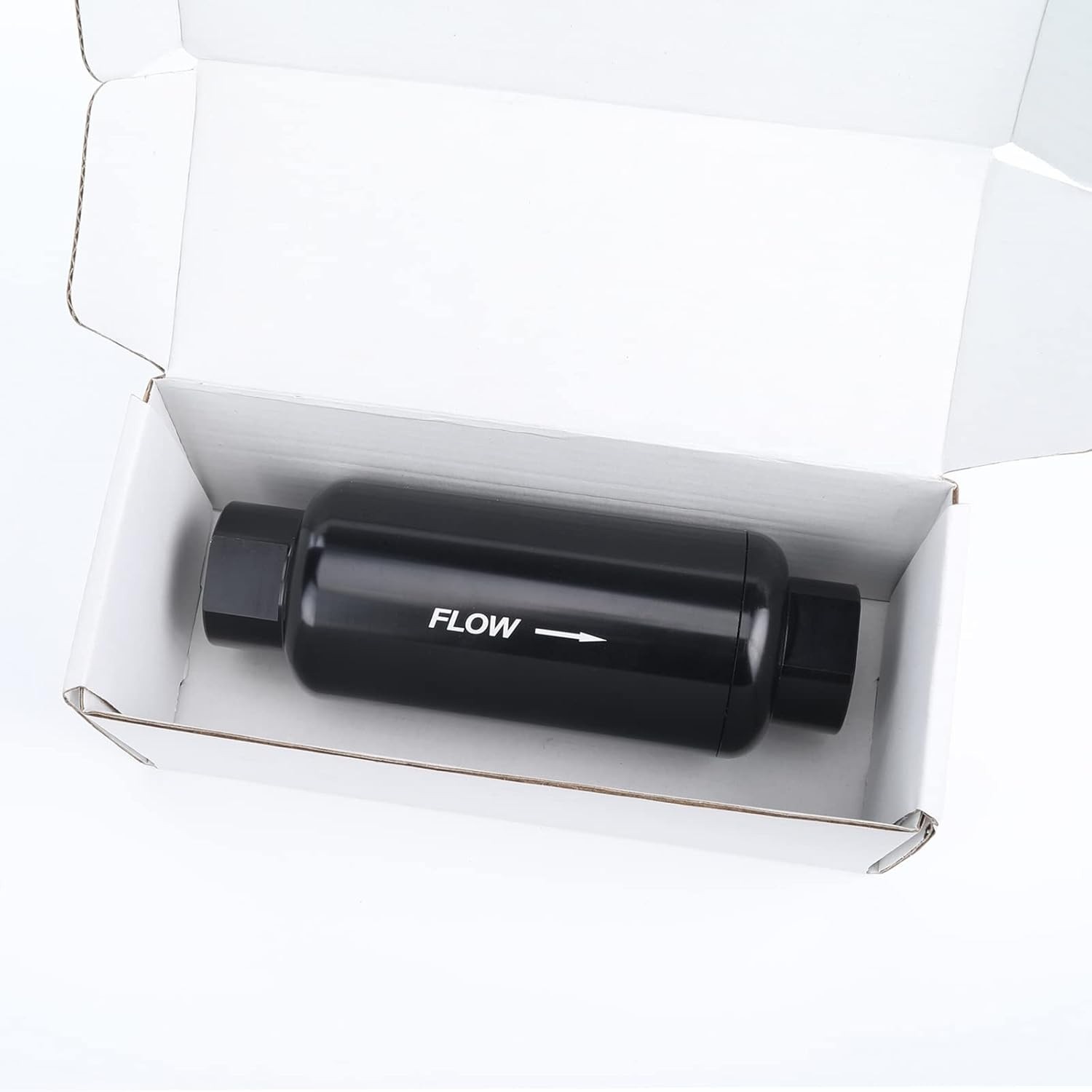 Filtro de Combustível AC Performance 10AN - Alumínio Billet 30 Mícrons Lavável e Reutilizável