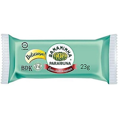 Bananinha Zero Açúcar: Doce Saudável e Delicioso (20 Unidades)