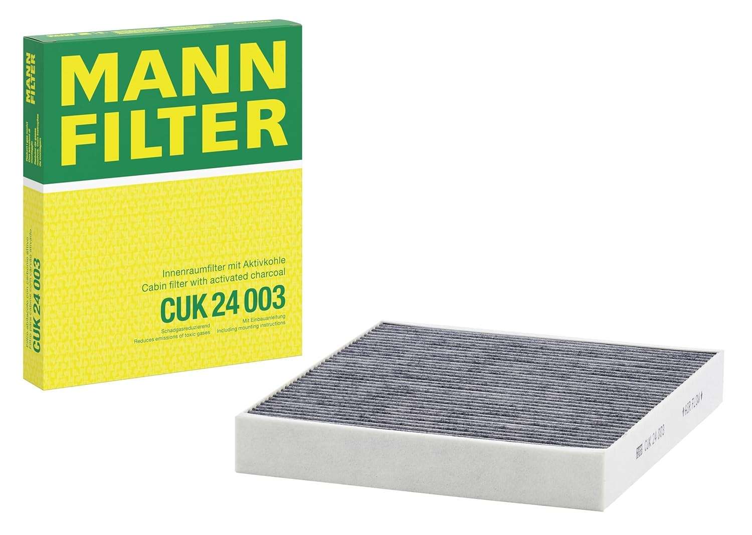 Filtro de Cabine MANN-FILTER CUK 24 003: Ar Puro e Saúde para seu GM Onix, Tracker, Cruze e Equinox
