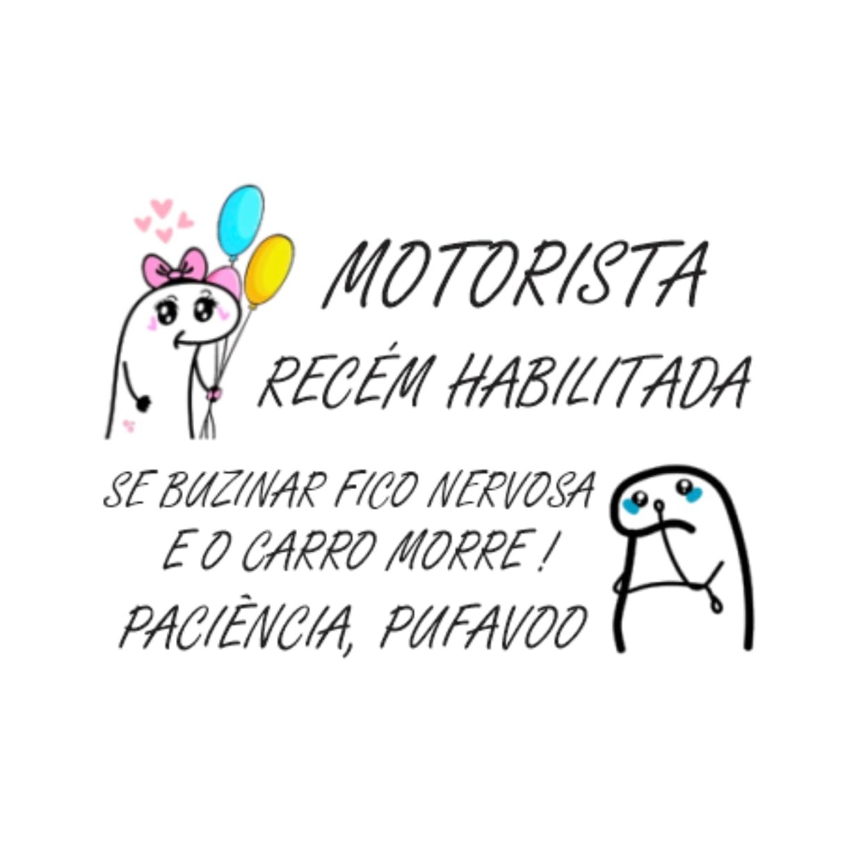 Adesivo Motorista Recém Habilitada: Dirija com Confiança e Segurança!
