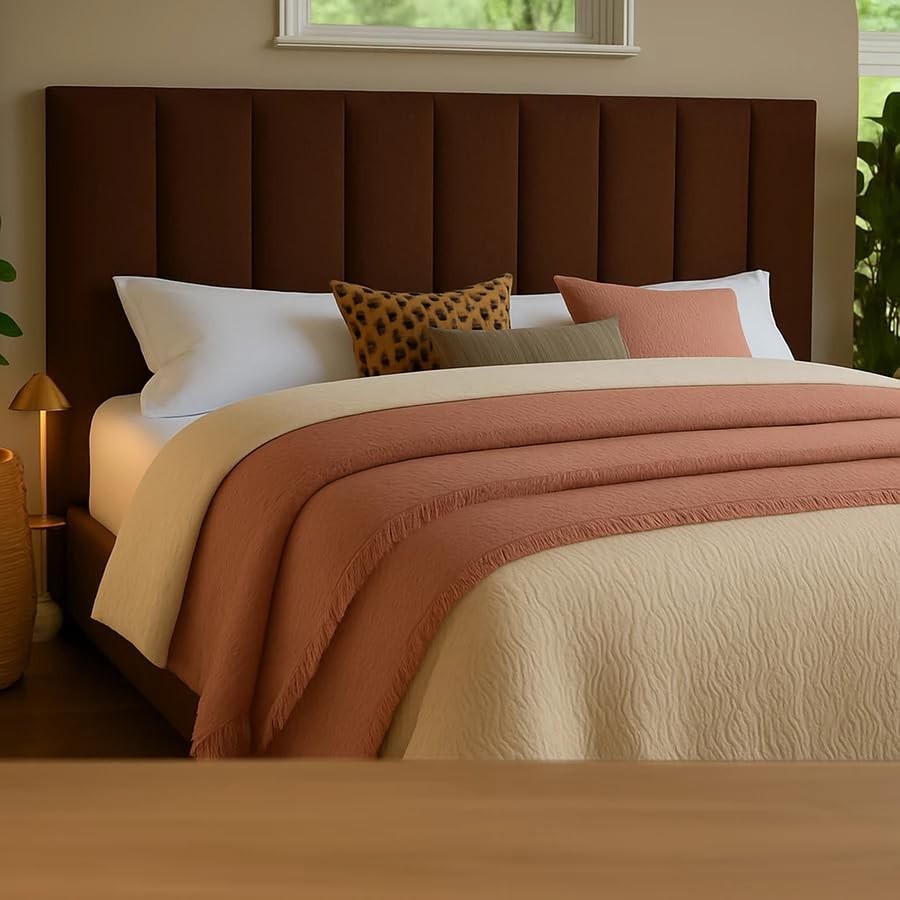 Cabeceira Modular Estofada para Cama King Size – Sem Furos na Parede, Fácil Instalação e Design Moderno
