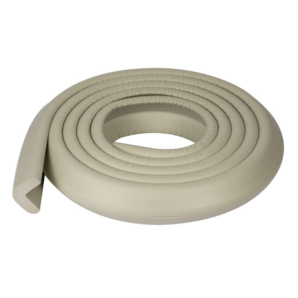 Protetor de Quina Linear em V 2m 25mm x 25mm Kababy - Segurança e Estilo para sua Casa