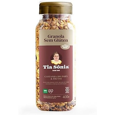 Granola Tia Sônia Sem Glúten 420g: Sabor e Saúde