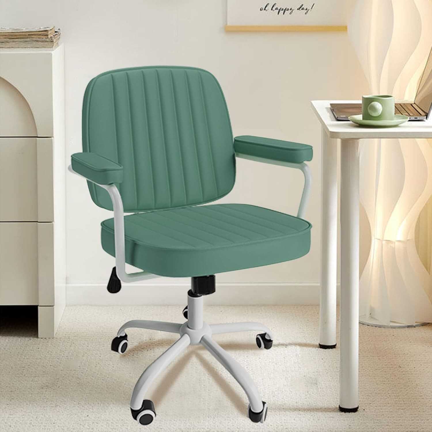 Cadeira de Trabalho Ergonômica Ajustável com Encosto Mesh e Base Giratória – Conforto Premium para Home Office