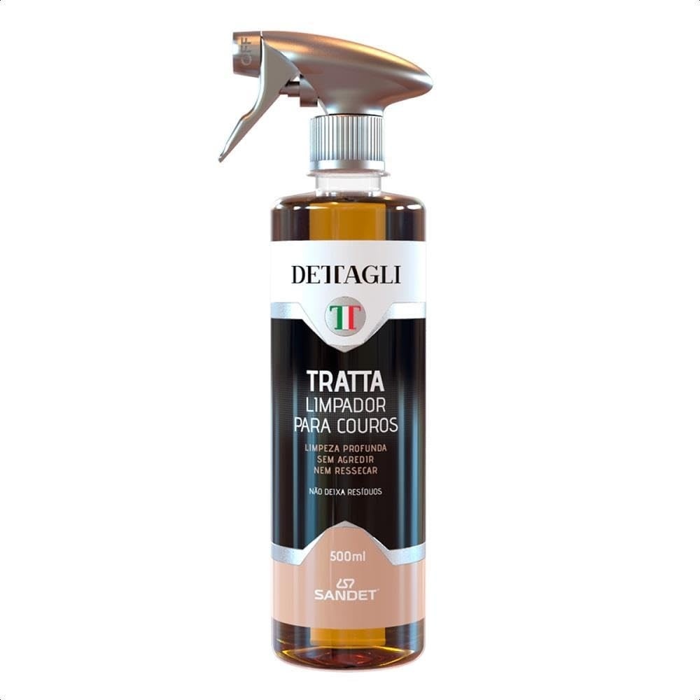 Limpador para Couro Tratta Dettagli 500ml: Revitalize e Proteja Seus Bancos