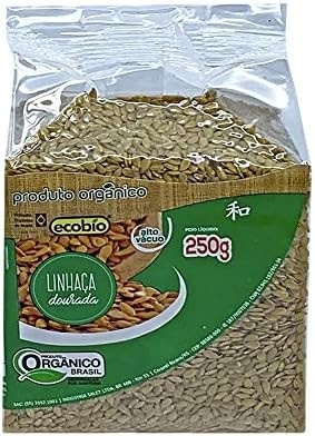 ECOBIO Produto Orgânico Linhaça Dourada Orgânica Ecobio Produto Orgânico
