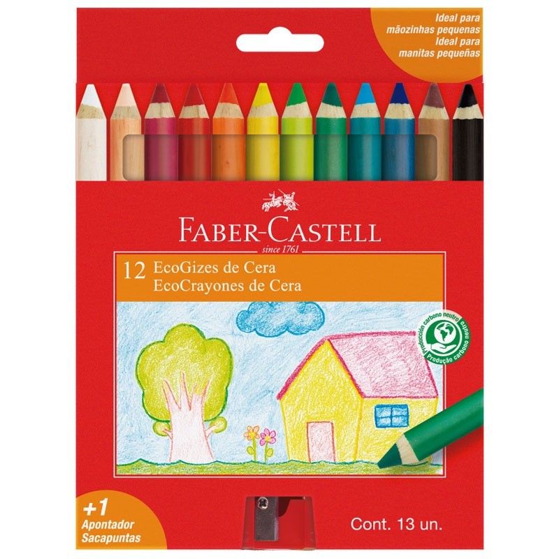 EcoGiz Faber-Castell: 12 Cores para Criar sem Limites!