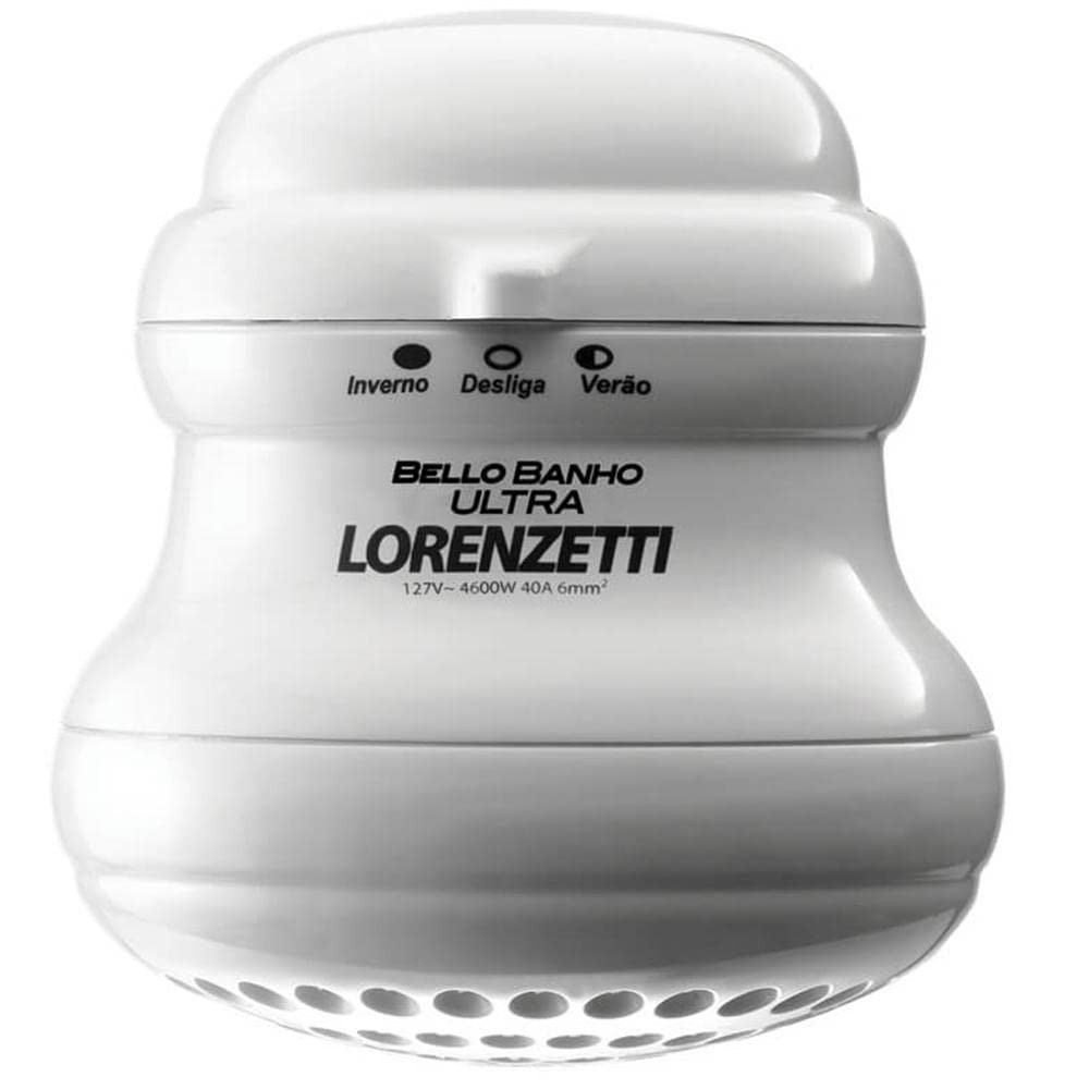 Chuveiro Elétrico Loren Bello 5500W 127V com Cano Exclusivo Lorenzetti | Banho Confortável e Econômico