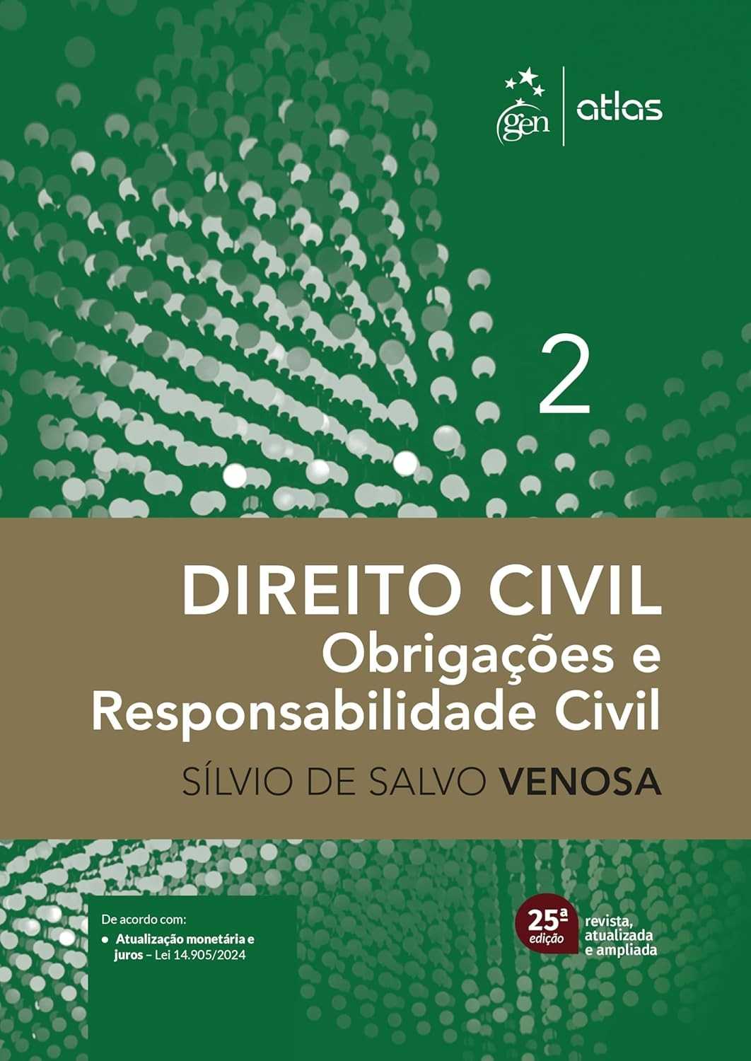 Direito Civil: Obrigações e Responsabilidade Civil - Vol. 2 (25ª Ed. 2025)