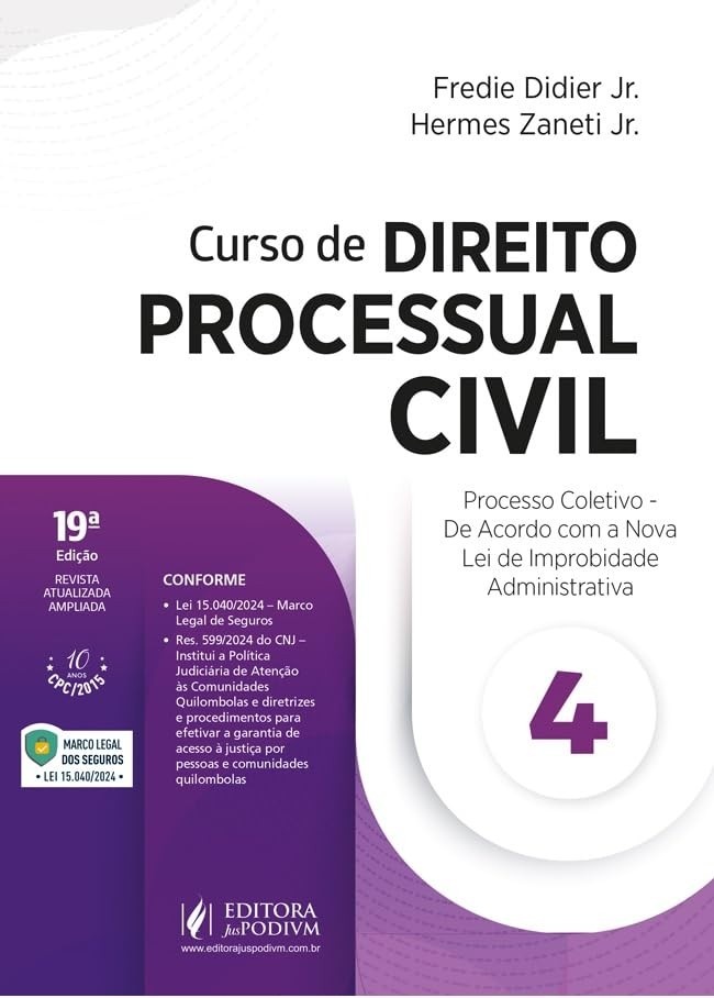 Curso de Direito Processual Civil - Processo Coletivo: Edição 2025 Atualizada