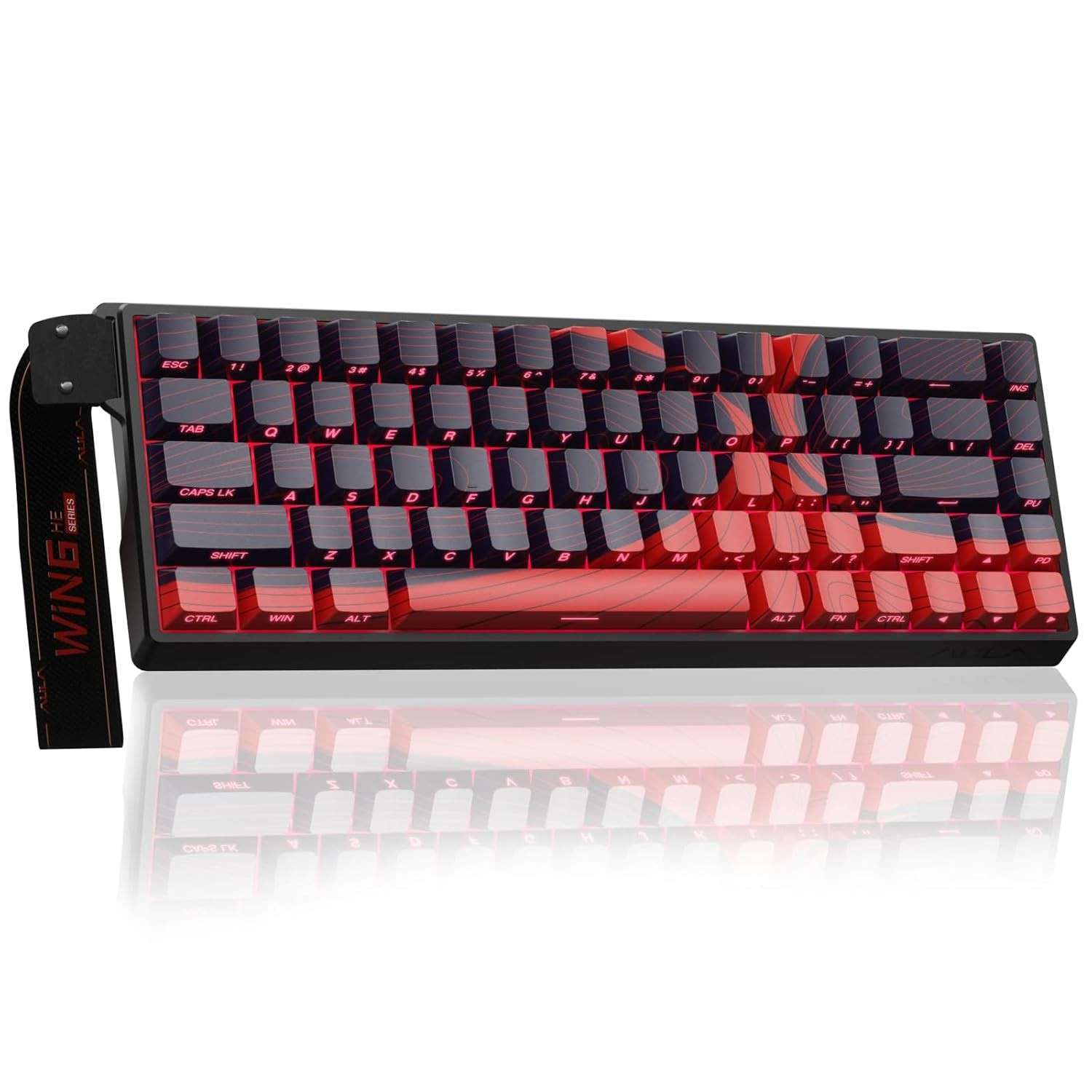 AULA WIN68 HE MAX: Teclado Gamer Hall Effect 8KHz para Performance Máxima