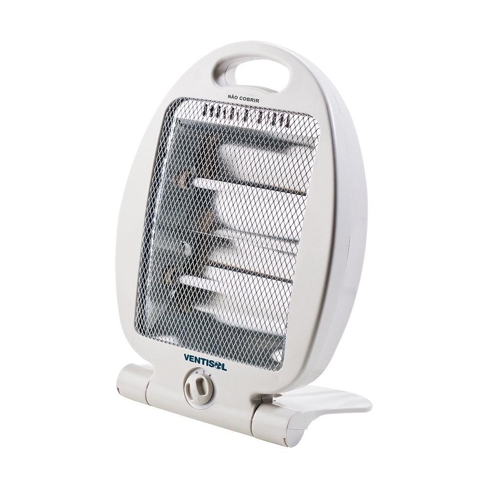 Aquecedor Doméstico de Quartzo Ventisol AQ01 127V - Compacto, Seguro e Eficiente