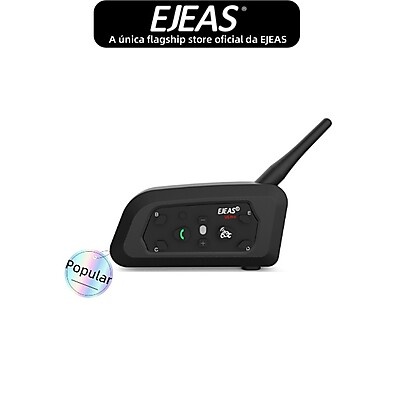 EJEAS V6 Pro: Intercomunicador Bluetooth para Capacete