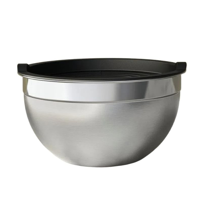 Kit Bowls Inox com Tampa - Tigelas Resistentes e Versáteis Electrolux