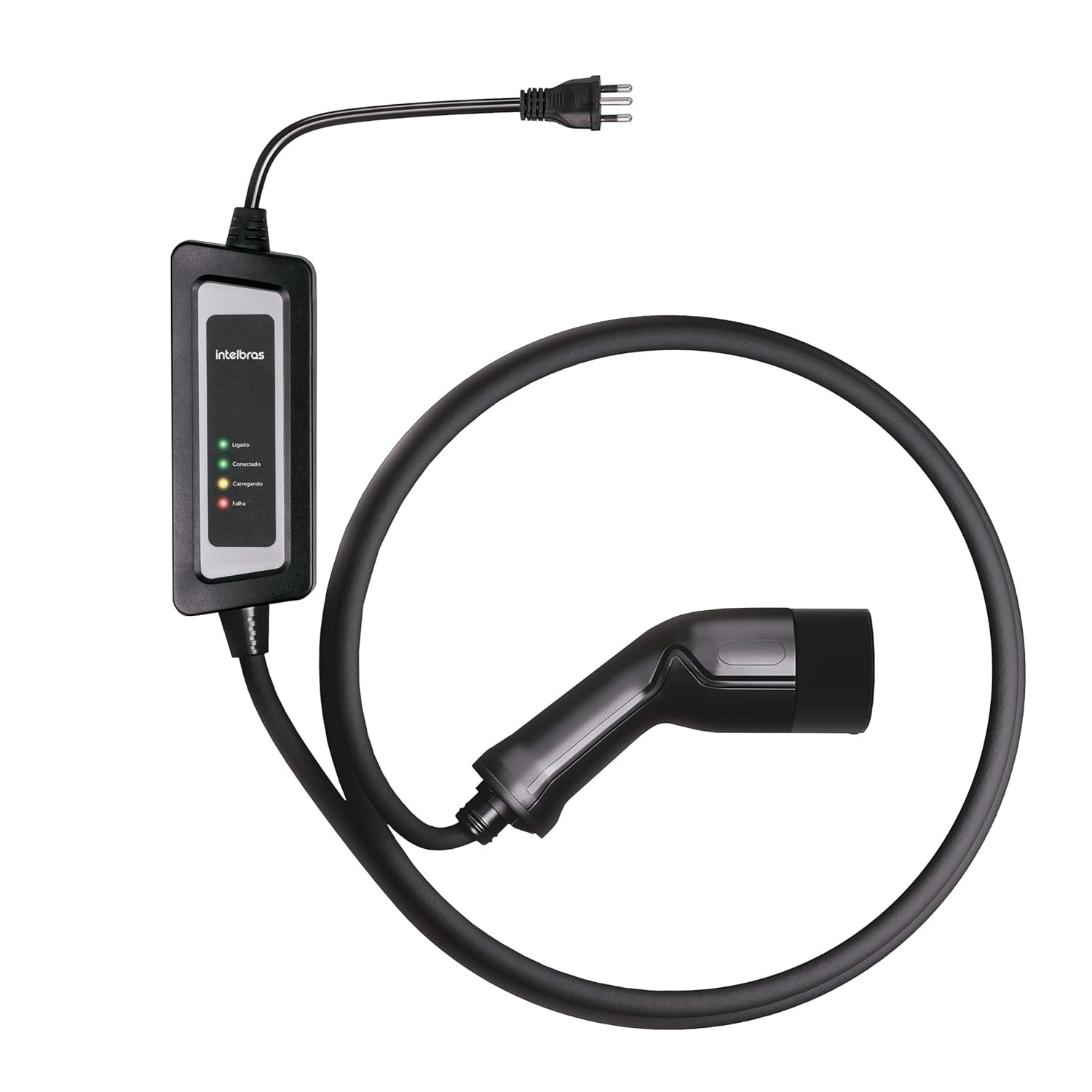 Carregador Veicular Portátil Intelbras Mini AC 3KW: Potência e Segurança para Seu Veículo Elétrico