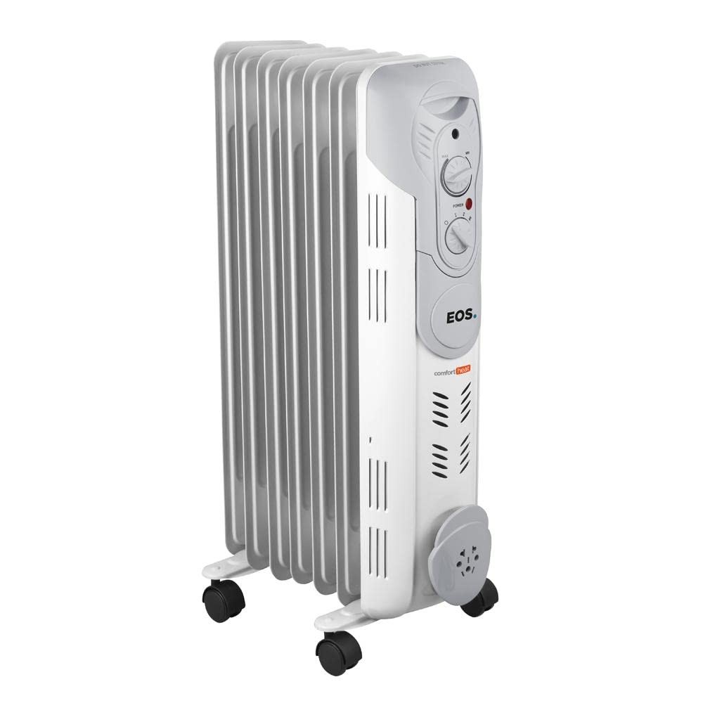 Aquecedor Elétrico a Óleo EOS Comfort Heat 1500W - Segurança e Conforto Térmico
