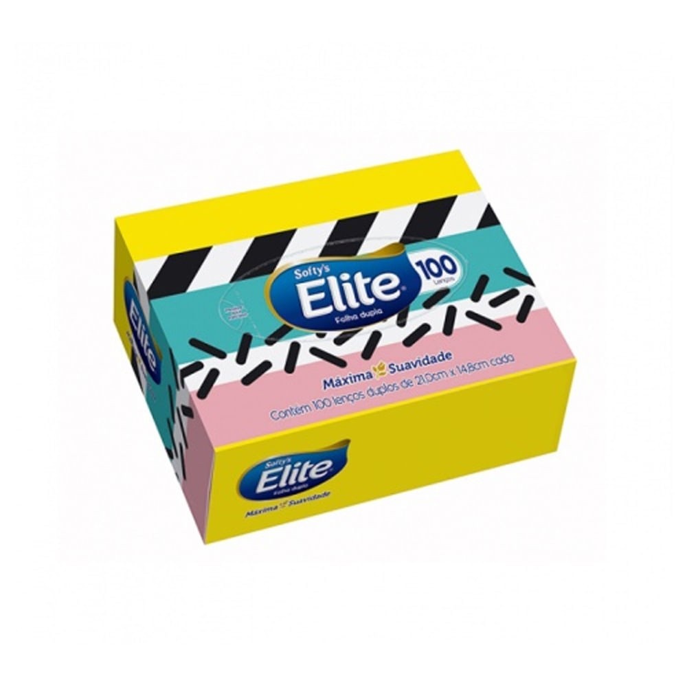 Elite Softy's: Lenços de Papel Duplos e Super Macios