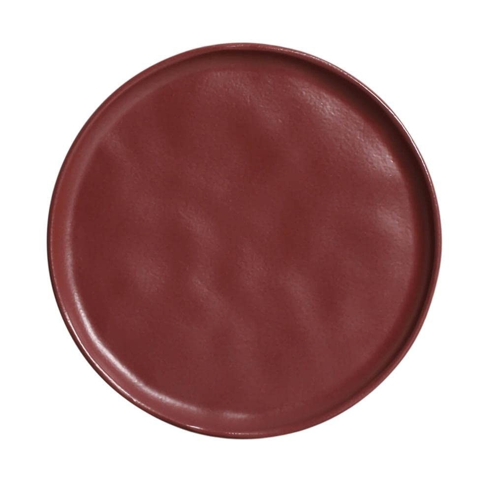 Conjunto com 6 Pratos de Sobremesa Berry em Bio Stoneware - Design Artesanal e Sustentável