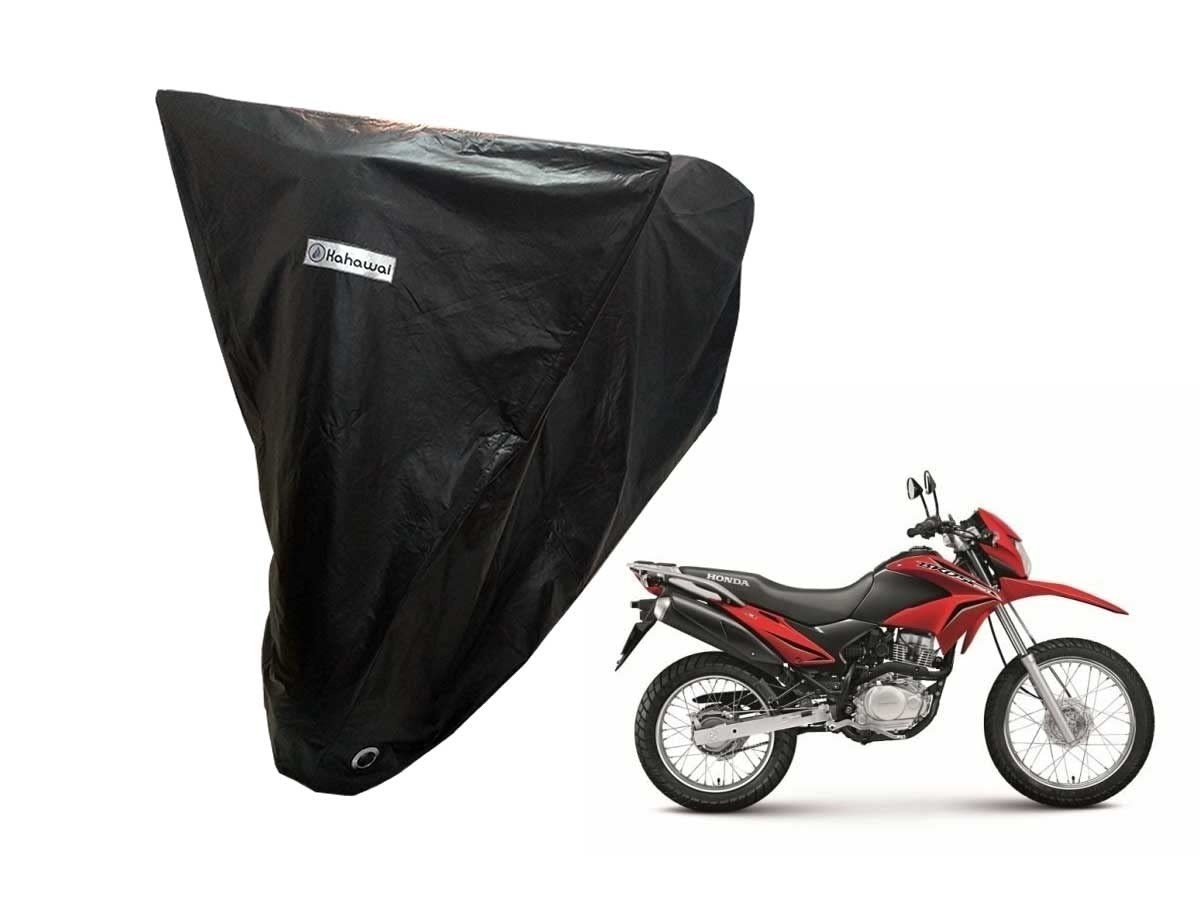Capa Protetora Moto Anti-Chama Forrada NXR 150 Bros: Proteção Premium em Preto