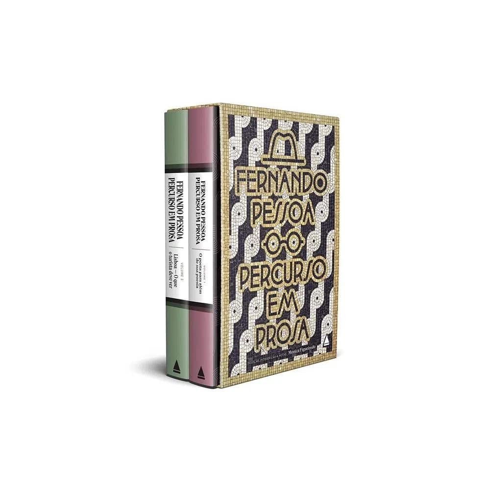 Box Fernando Pessoa: Descubra a Obra em Prosa Inédita e o Guia de Lisboa