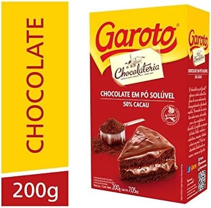 Garoto Chocolate Em Pó 200G