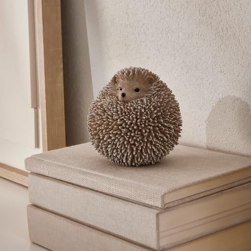 Escultura Ouriço em Polirresina - Decoração Elegante e Moderna