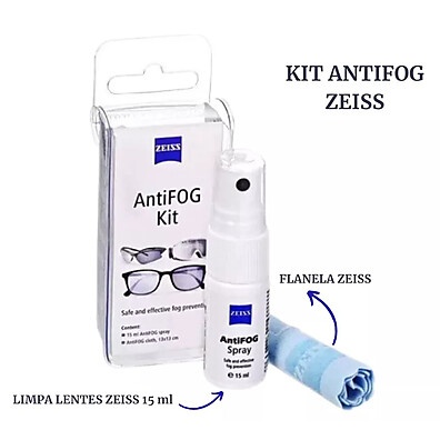 Zeiss AntiFog: Visão Clara Sem Embaço 👓