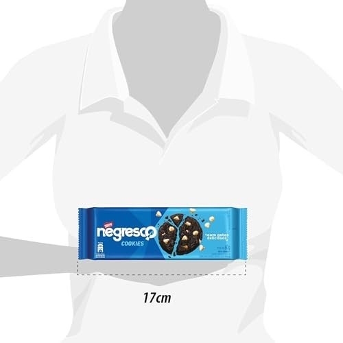 Negresco Cookie Gotas De Baunilha 60G (embalagem pode variar)