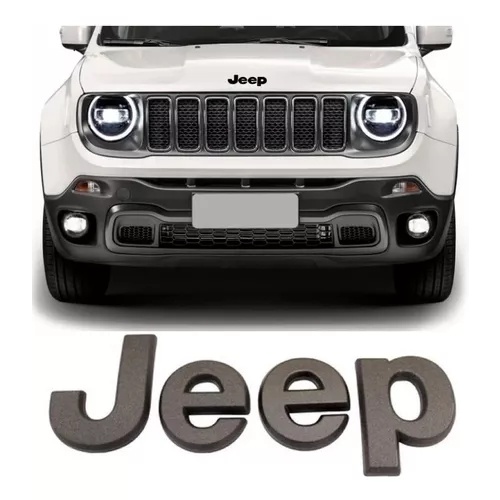 Emblema Jeep Renegade Preto: Estilo e Personalidade