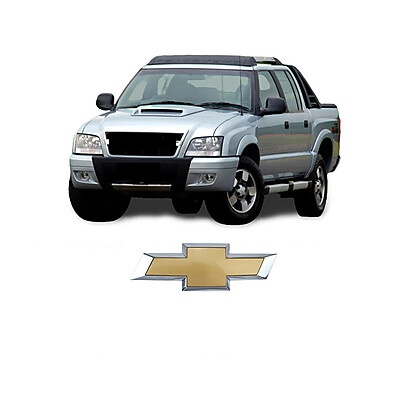 Emblema S10 Blazer: Grade Dourada Original