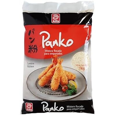 Panko Alfa 1kg: Crocância Perfeita para Empanados