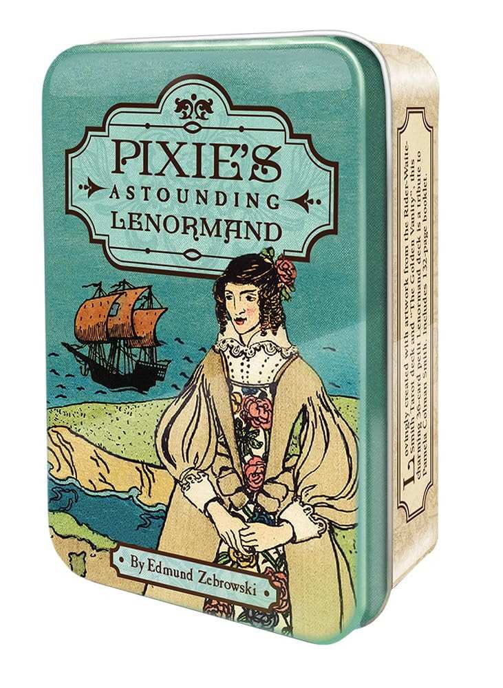 Pixie's Astounding Lenormand: Oráculo Encantador com Arte Clássica