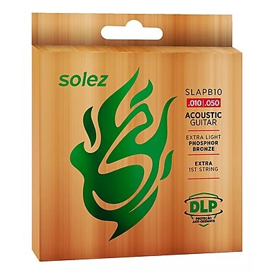 Encordoamento Solez Bronze 0.10: Som Quente e Durabilidade!