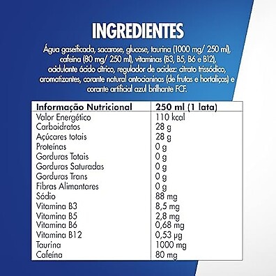 Pack de 4 Latas Red Bull Energético, Cereja e Frutas Silvestres, 250ml